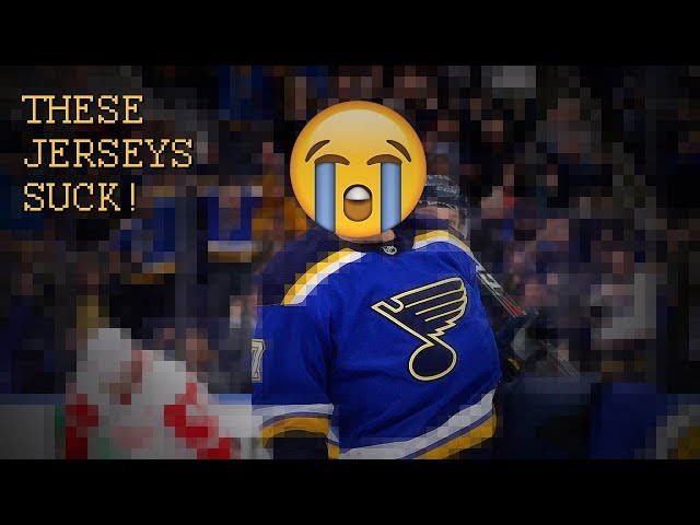 The St. Louis Blues Jerseys Suck! 