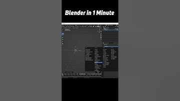 Make Spring in Blender in 1 Minute || #shorts #blender #blendertutorial