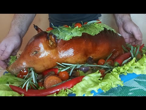 Молочный поросенок / Поросенок в духовке