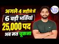 Rajasthan Upcoming Vacancy 2026 | अगले 4 महीने में 6 बड़ी भर्तियां | 25000+ Posts