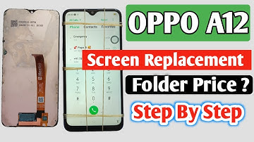 Oppo A12 Folder Change | Oppo A12 Display + Touch Screen Replacement | A12 Folder Price | Teardown