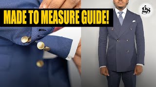 The Best Made To Measure Suit Customizations! | MTM Guide