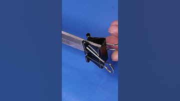 Few people know about this function of a stationery clip!