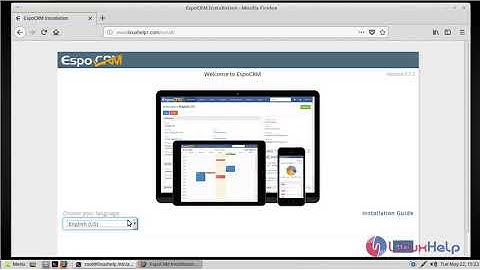 How to install Espo CRM V5.1.2 on Linux Mint 18.3