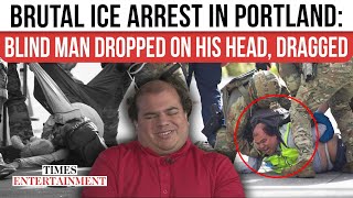 ICE Agents Drop Blind Man on His Head Before VIOLENTLY Dragging Him As Onlookers Scream in Horror