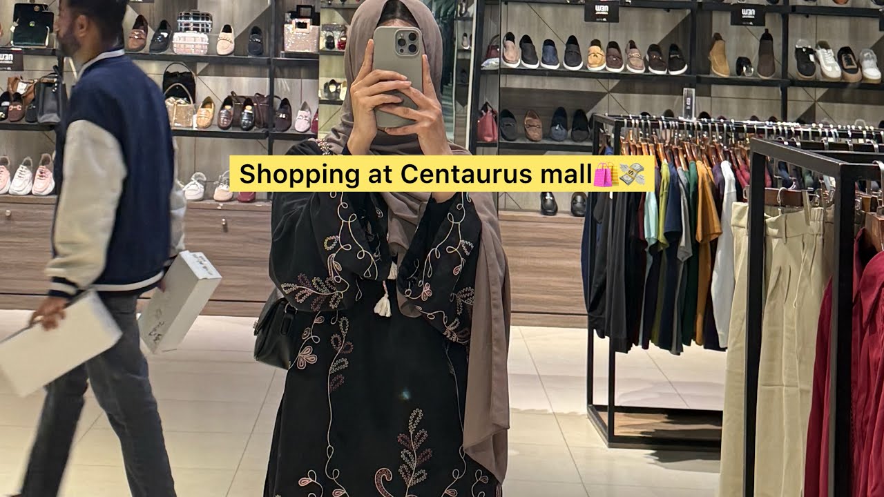 🛍️ shopping rafta bude da Centaurus mall ,bad gharmi ra sel da e yakhi😳@Dunyadostlifevlog