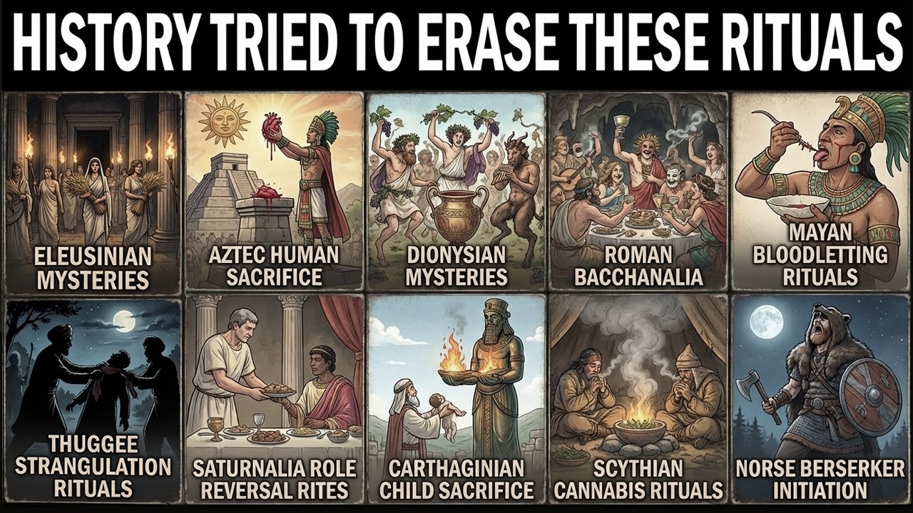 10 Forbidden Rituals That Historians Are Too Afraid to Talk About