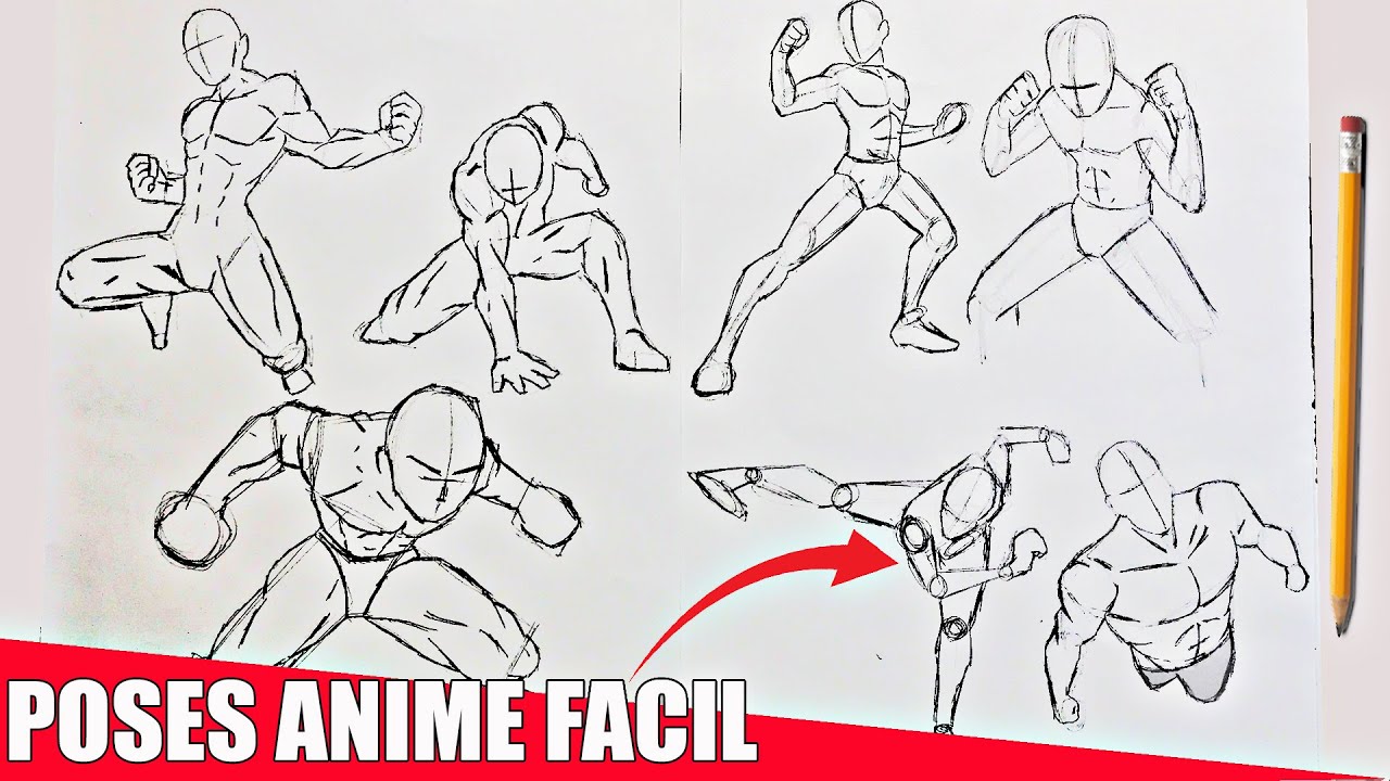 Baixe Como Dibujar Poses Anime Facil no PC