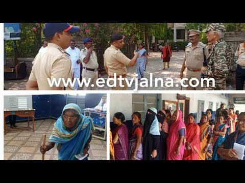 मतदानाला उत्स्फूर्त प्रतिसाद ;पहिल्या दोन तासात 7% मतदान; पोलीस अधीक्षक स्वतः रस्त्यावर