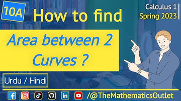 Integration substitution method | Area between the two curves hindi urdu || Lec 10A