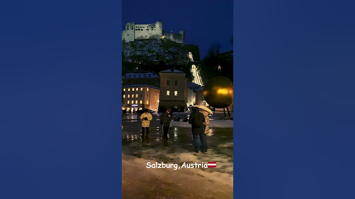 Salzburg, Austria  #salzburg #austria #europe #winter  #attraction #citytour #tourism