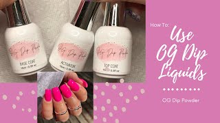 OG DIP POWDER | dip liquids | No Contamination!