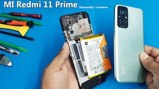 Mi Redmi 11 Prime Disassembly / Teardown | All Internal Parts Of Redmi 11 Prime Battery,Motherboard