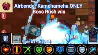 Airbender Kamehameha only Boss Rush win | Soul Knight