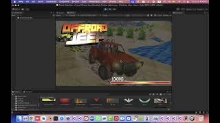 Crazy Offroad Jeep Mountain Driving unity source code