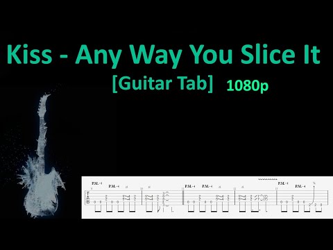 Kiss   Anyway You Slice It Rhythm Guitar 1080P