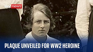 Operation Mincemeat: War heroine honoured with plaque at Fortune Theatre