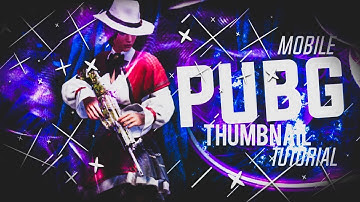 How To Make A Pubg Mobile Thumbnail Tutorial | Pstouch | Android & Ios