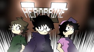 Saiko , Ycaro & Meiaum - A LENDA DO HEROBRINE (ANIMADO)