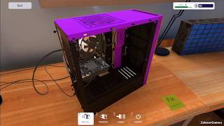PC Building Simulator Episode 6 - Installing a CPU Cooler (Fan)