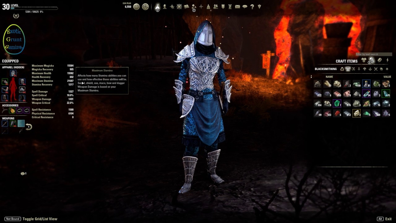 ESO Updated XP Farm Vvardenfell YouTube