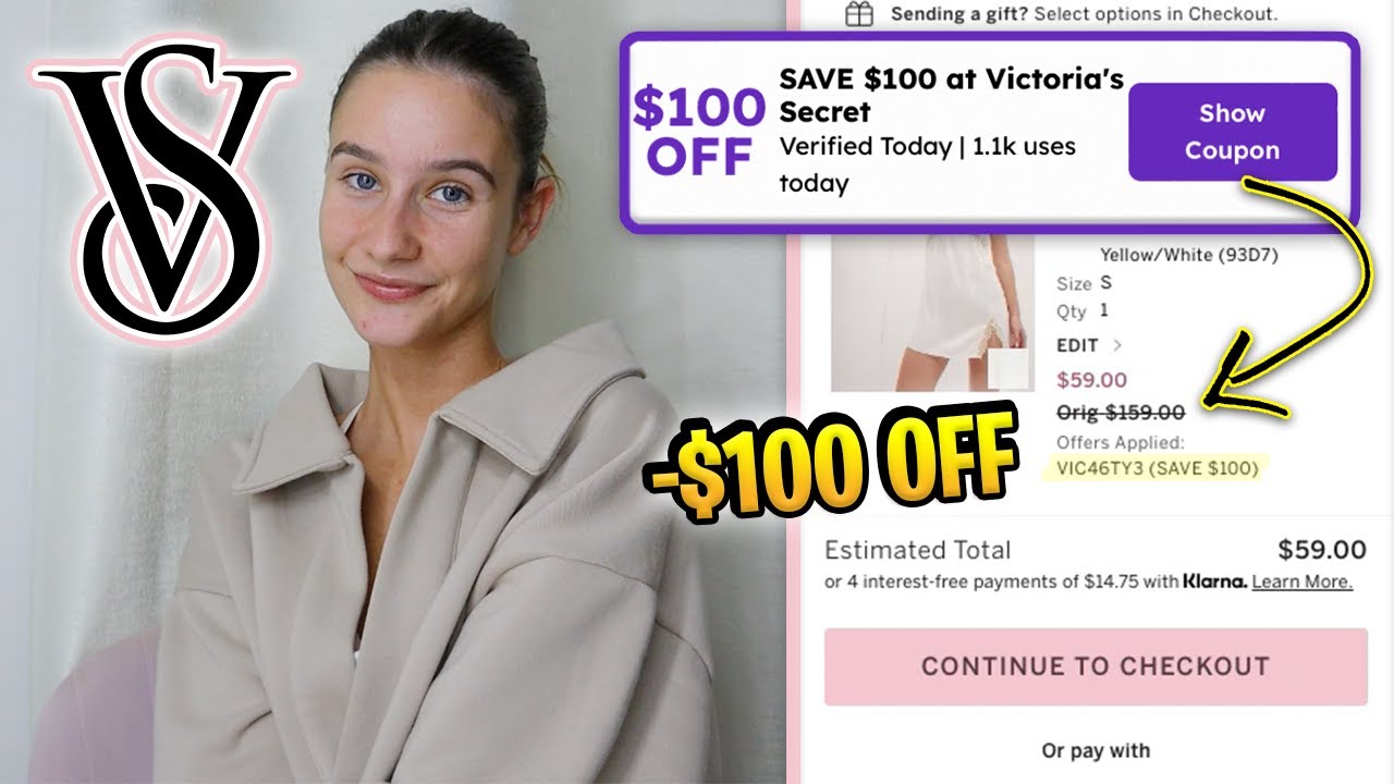 USE this Victoria's Secret Promo Code to save 100 & get FREE CLOTHES