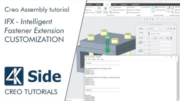 Creo IFX - How to customize Creo Intelligent Fastener library