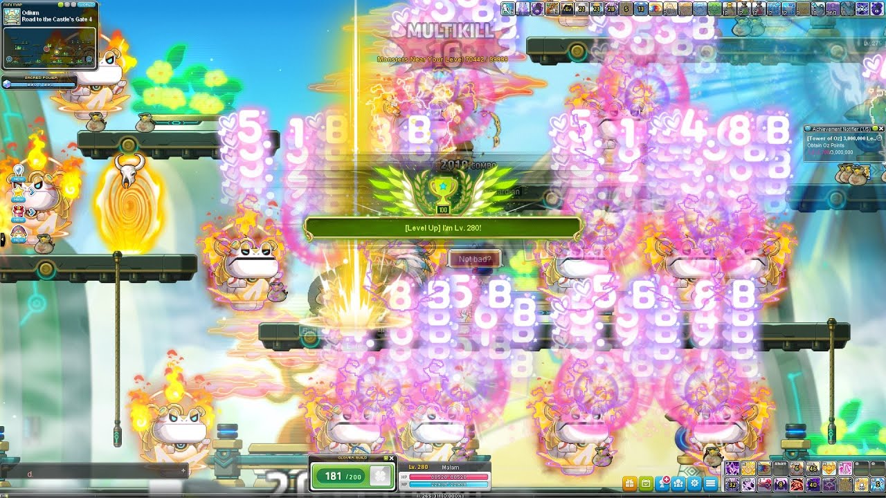 [GMS Reboot] LV280 Dark Knight Equip & Stat Video 02.12.2023