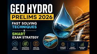 Geo Hydro Prelims 2026 | Fast Solving Techniques &amp; Smart Geo Scientist Exam Strategy