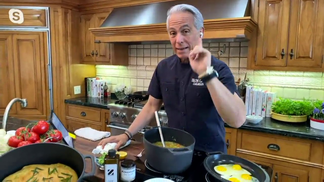 Geoffrey Zakarian 6qt Cast Iron Nonstick Dutch Oven &Lid on QVC YouTube