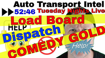 Searching For Loads *COMEDY GOLD* Load Board Dispatch Stress & Anxiety