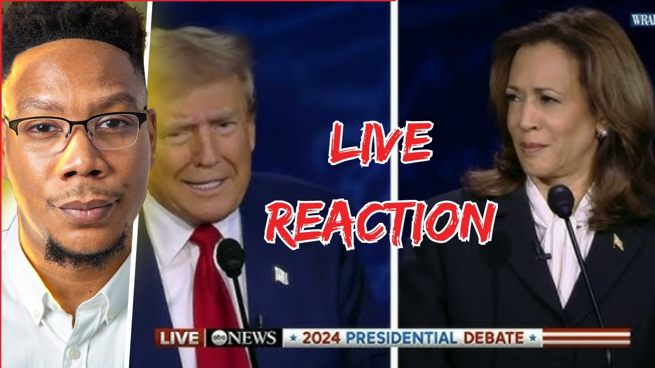 Kamala Harris / Donald Trump DEBATE LIVE REACTION - YouTube