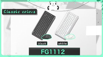 A4Tech Fstyler FG1112/ FG1112S Keyboard Mouse Combo
