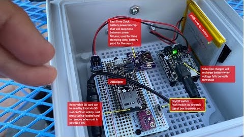 Wetlands BMP280 Datalogger Field Installation