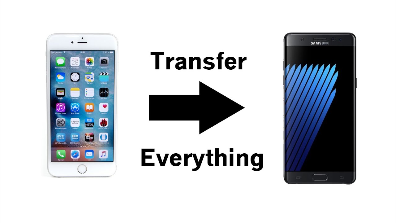 how-to-transfer-everything-from-iphone-to-galaxy-note-7-youtube
