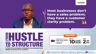 Vonto Business Webinar: Exploring the Nigerian Buyer Behaviour Map. #businessstrategy #businessowner
