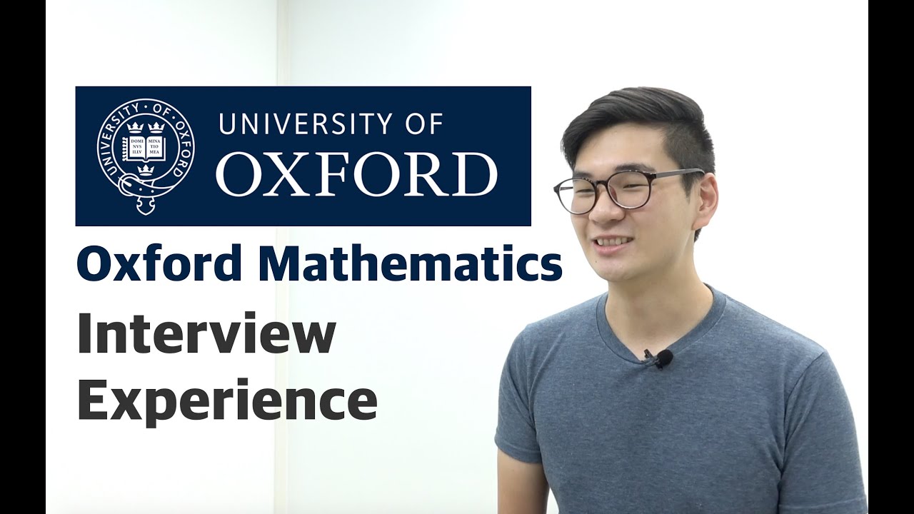 oxford math phd interview