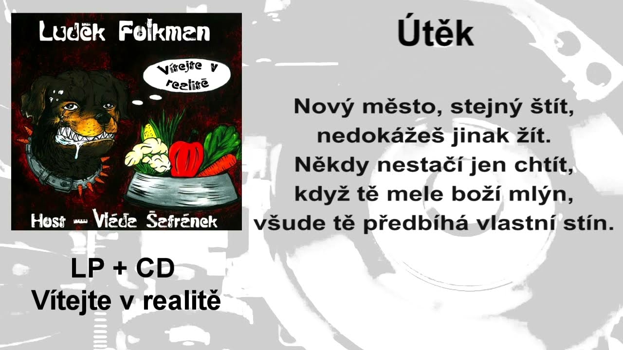 Luděk Folkman - Útěk (Lyric video)