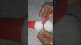 Lets make Snow buddy with clothes #snow #clothes #teddy