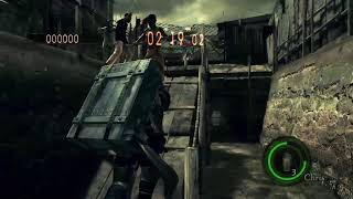 RE5 PS5 the Mercenaries Live