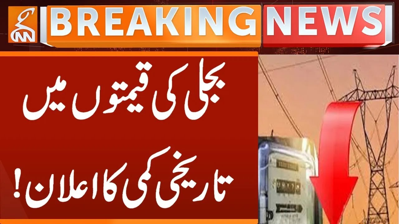 Good News! Electricity Price Decreased In Punjab | Breaking News | GNN