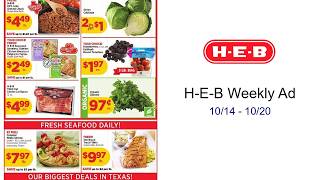 Information H-E-B Weekly Ad 10/14 - 10/20 News