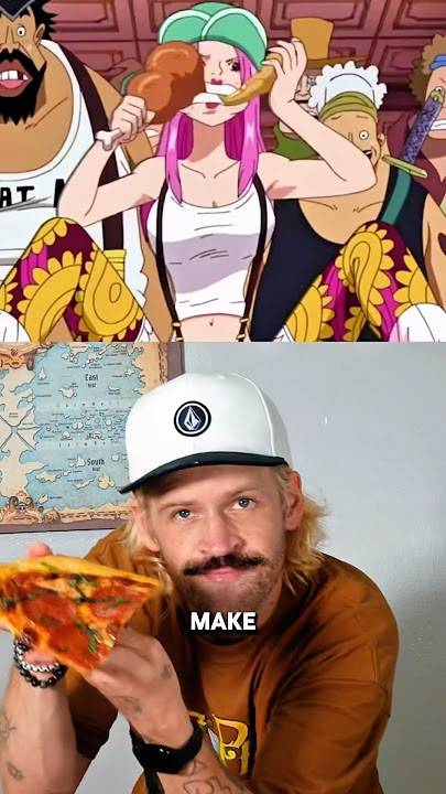 Recreating Bonney’s Pizza from One Piece #shorts