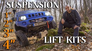 4X4 Suspension lift kits EXPLAINED | Choose the Right Size!