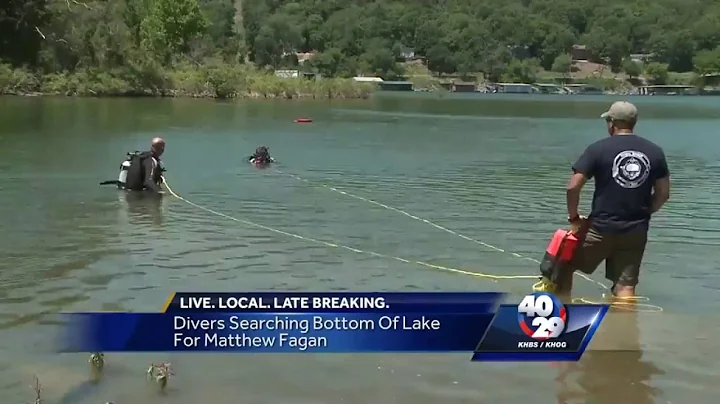 Divers search for Matthew Fagan