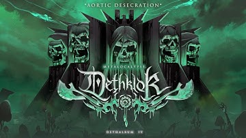 Metalocalypse: Dethklok | Aortic Desecration (Lyric Video)  | Adult Swim
