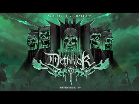 Metalocalypse: Dethklok | Aortic Desecration (Lyric Video) | Adult Swim