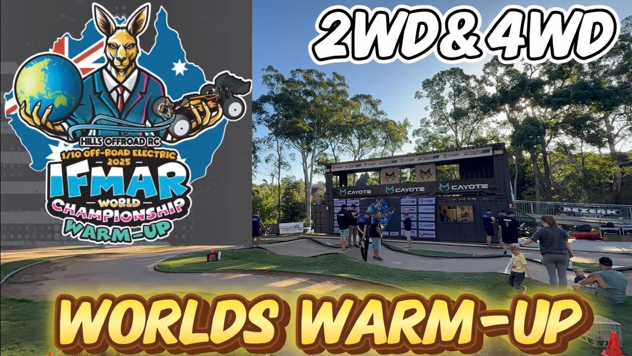 【プレ世界戦】2WD,4WDの結果は…！？　走行動画あり　TeamAJ