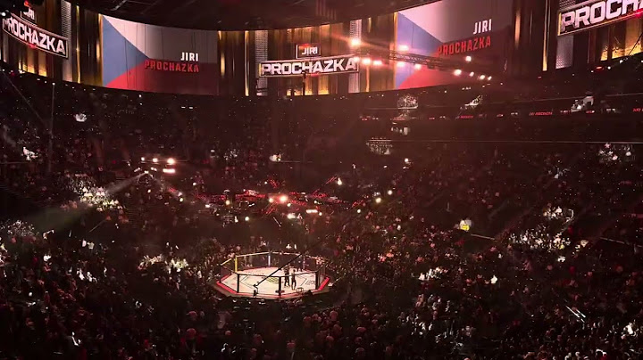 Jiří Procházka vs Jamahal Hill Walkouts + Introductions | UFC 311 Intuit Dome in Los Angeles