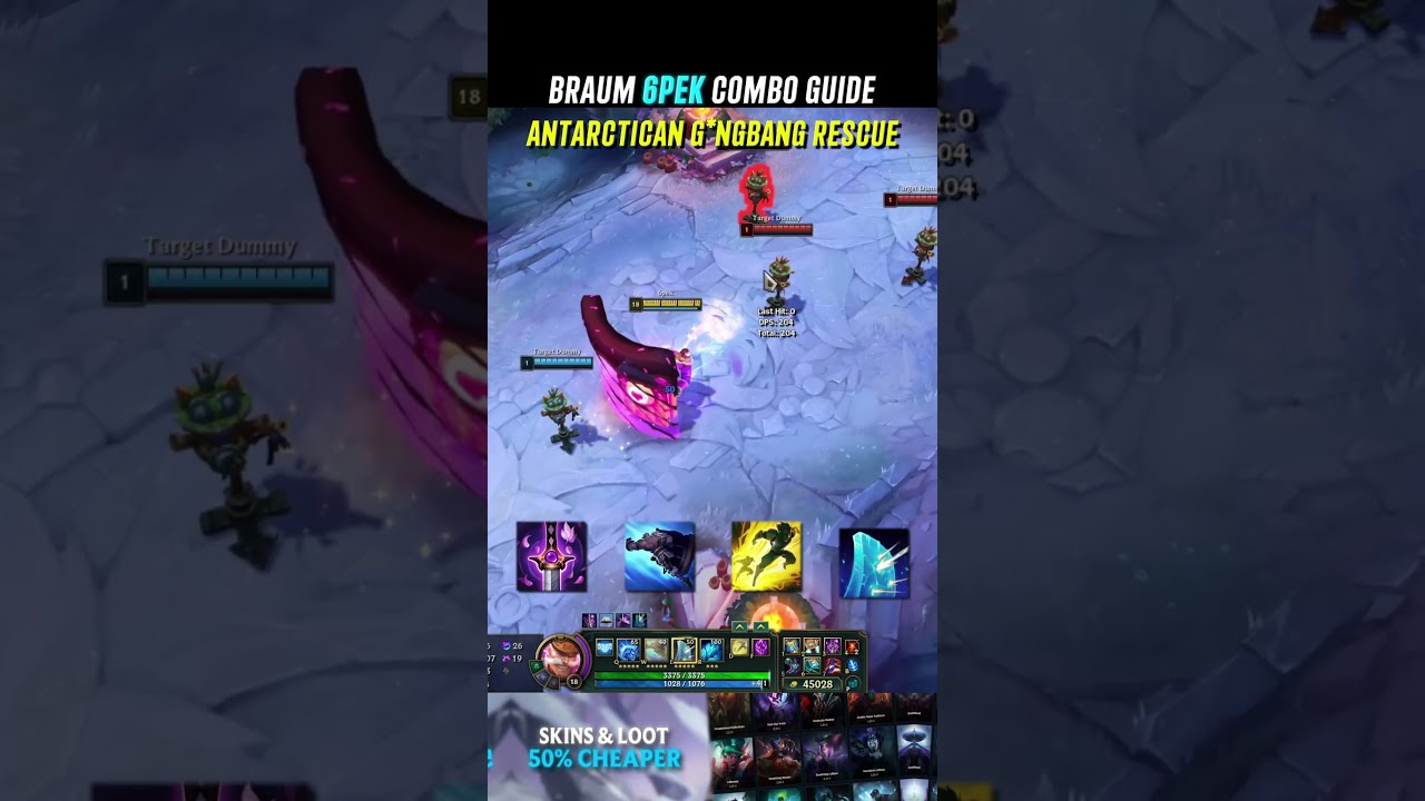 Braum Mind Control Combo Guide 